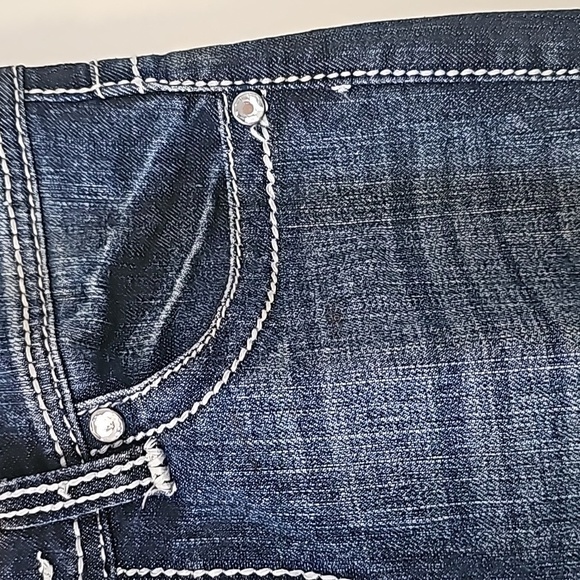 Nine West Vintage American Jeans. Mid Rise bootcut. Enbroidery, NICE Y2K - Picture 4 of 11